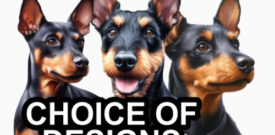 Manchester Terrier Dog Wall Sticker Decal Self Adhesive Vinyl