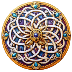 Mandala Flower Floral Botany Botanical Self Adhesive Vinyl Sticker