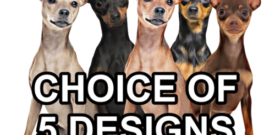 Miniature Pinscher Dog Wall Sticker Decal Self Adhesive Vinyl