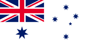 Naval Ensign of Australia Navy Fleet Flag Self Adhesive Vinyl Sticker