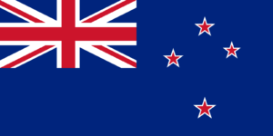 New Zealand Flag Self Adhesive Sticker