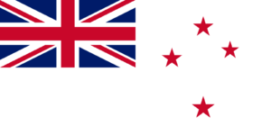 New Zealand Navy Naval Ensign Flag Self Adhesive Vinyl Sticker