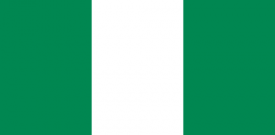 Nigeria Nigerian Flag Sticker Self Adhesive