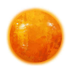 Planet Solar System Sun Self Adhesive Sticker