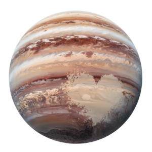 Pluto Planet Solar System Self Adhesive Sticker