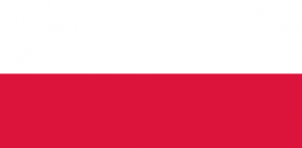 Poland Polish Flag Sticker Self Adhesive