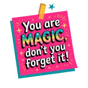 Positive Mental Health Affirmation You Are Enough Self Adhesive Warning Sticker