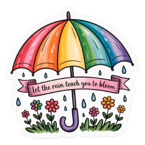 Positive Mental Health Affirmation You Are Enough Self Adhesive Warning Sticker