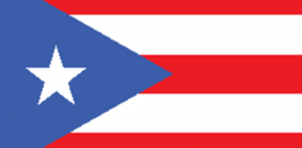 Puerto Rico Flag Sticker Self Adhesive Vinyl