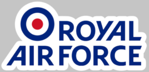 RAF Royal Air Force Logo Self Adhesive Vinyl Sticker