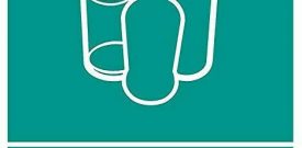 Recycling Bin Warning Sign Self Adhesive Vinyl Sticker