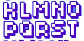 Retro Gaming Letter Wall Stickers - 5 sizes available