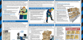 Risk Assessment Workplace Safety Warning Sticker Self Adhesive Vinyl