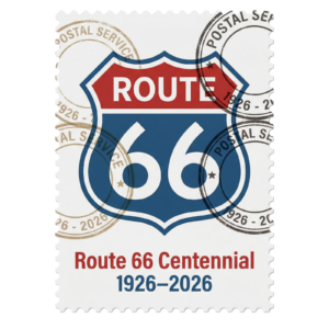 Route 66 100 Year Anniversary American Highway Road Self Adhesive Vinyl Sticker