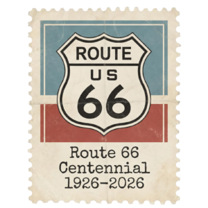 Route 66 100 Year Anniversary American Highway Road Self Adhesive Vinyl Sticker