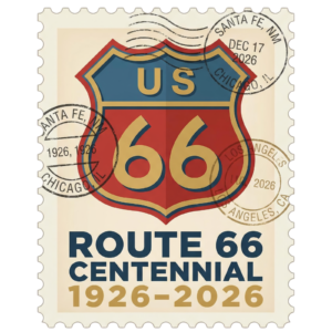 Route 66 100 Year Anniversary American Highway Road Self Adhesive Vinyl Sticker