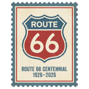 Route 66 100 Year Anniversary American Highway Road Self Adhesive Vinyl Sticker
