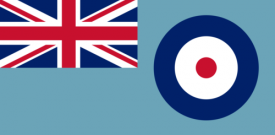 Royal Air Force Flag Sticker Self Adhesive