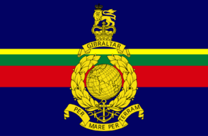 Royal Marines Flag Self Adhesive Vinyl Sticker