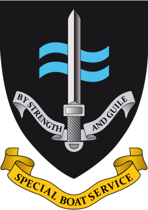Royal Navy Special Boat Service SBS badge patch Self Adhesive Vinyl Sticker