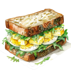 Sandwiches Sandwich Sub Self Adhesive Sticker