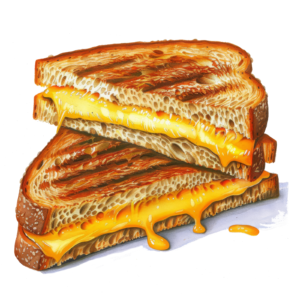 Sandwiches Sandwich Toastie Self Adhesive Sticker