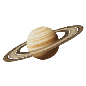 Saturn Planet Solar System Self Adhesive Sticker