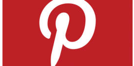 Social Media PINTEREST Sticker Self Adhesive