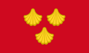 St James Church Quedgeley Flag Church Self Adhesive Vinyl Sticker