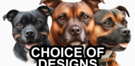 Staffordshire Bull Terrier Dog Wall Sticker Decal Self Adhesive Vinyl