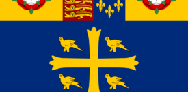 Standard of Westminster Abbey Flag Church Self Adhesive Vinyl Sticker