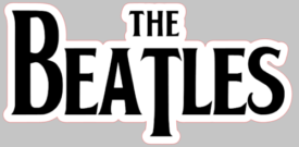 The Beatles Band Music Self Adhesive Vinyl Sticker