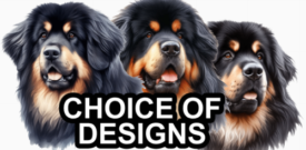 Tibetan Mastiff Dog Wall Sticker Decal Self Adhesive Vinyl