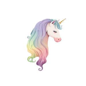 Unicorn Unicorns Self Adhesive Sticker