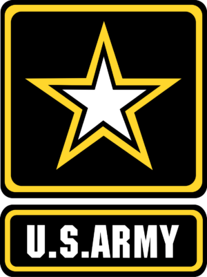 United States Army US Army Flag Insignia Logo Self Adhesive Vinyl Sticker