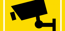 Warning CCTV In Operation Surveillance Monitoring Sticker Self Adhesive